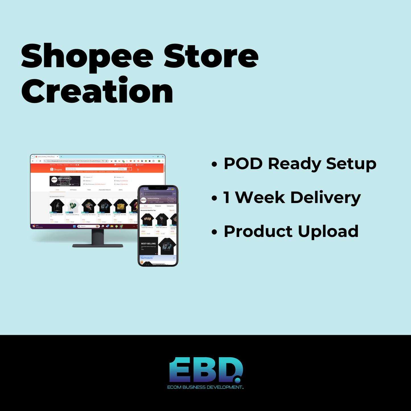 Shopee Store Creation