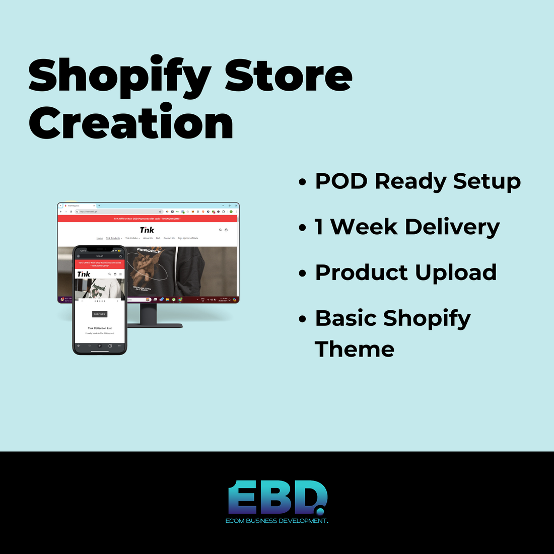 Shopify Store Creation